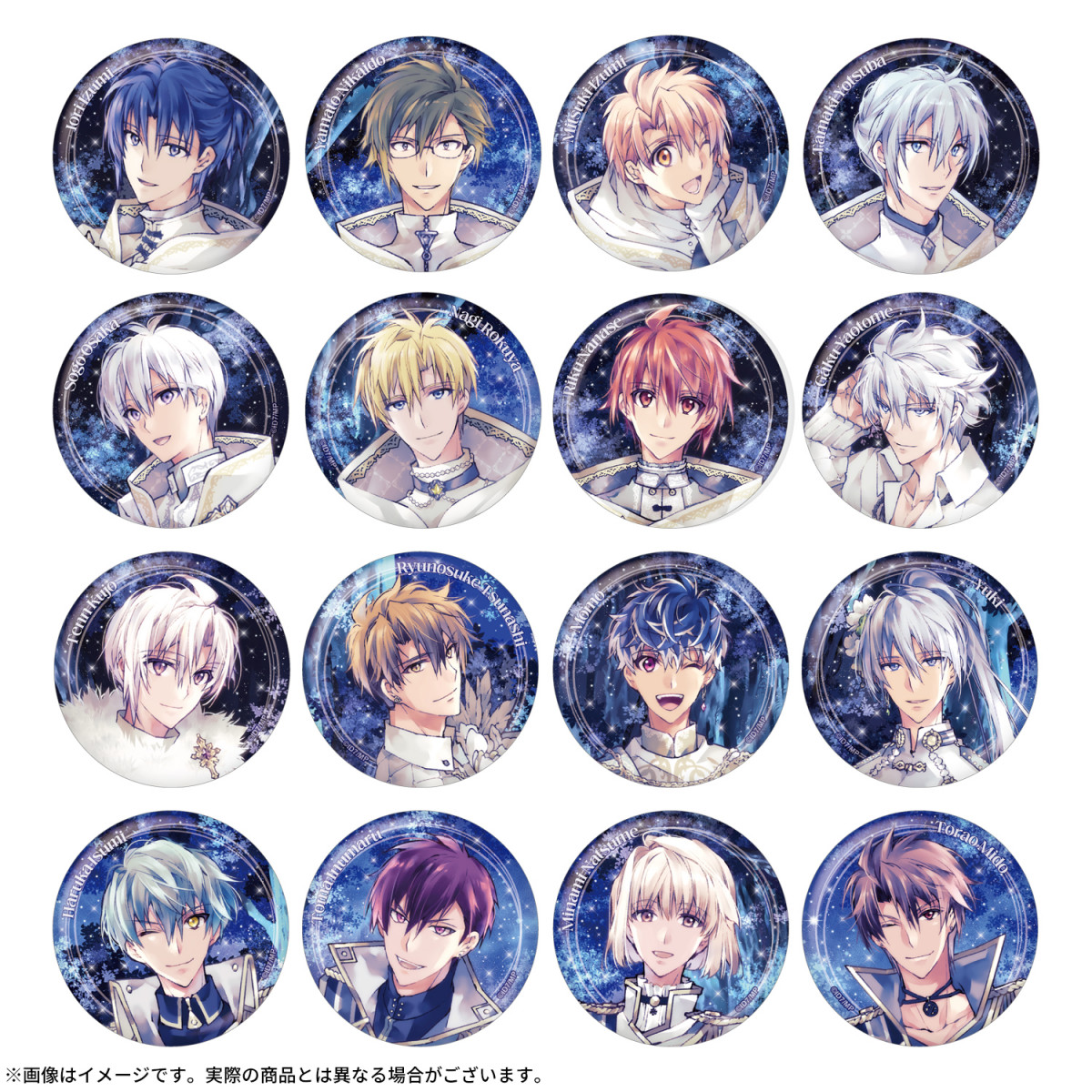 逢坂壮五 8周年 種村有菜 缶バッジ 30点 逢坂壮五 8周年 種村有菜 缶