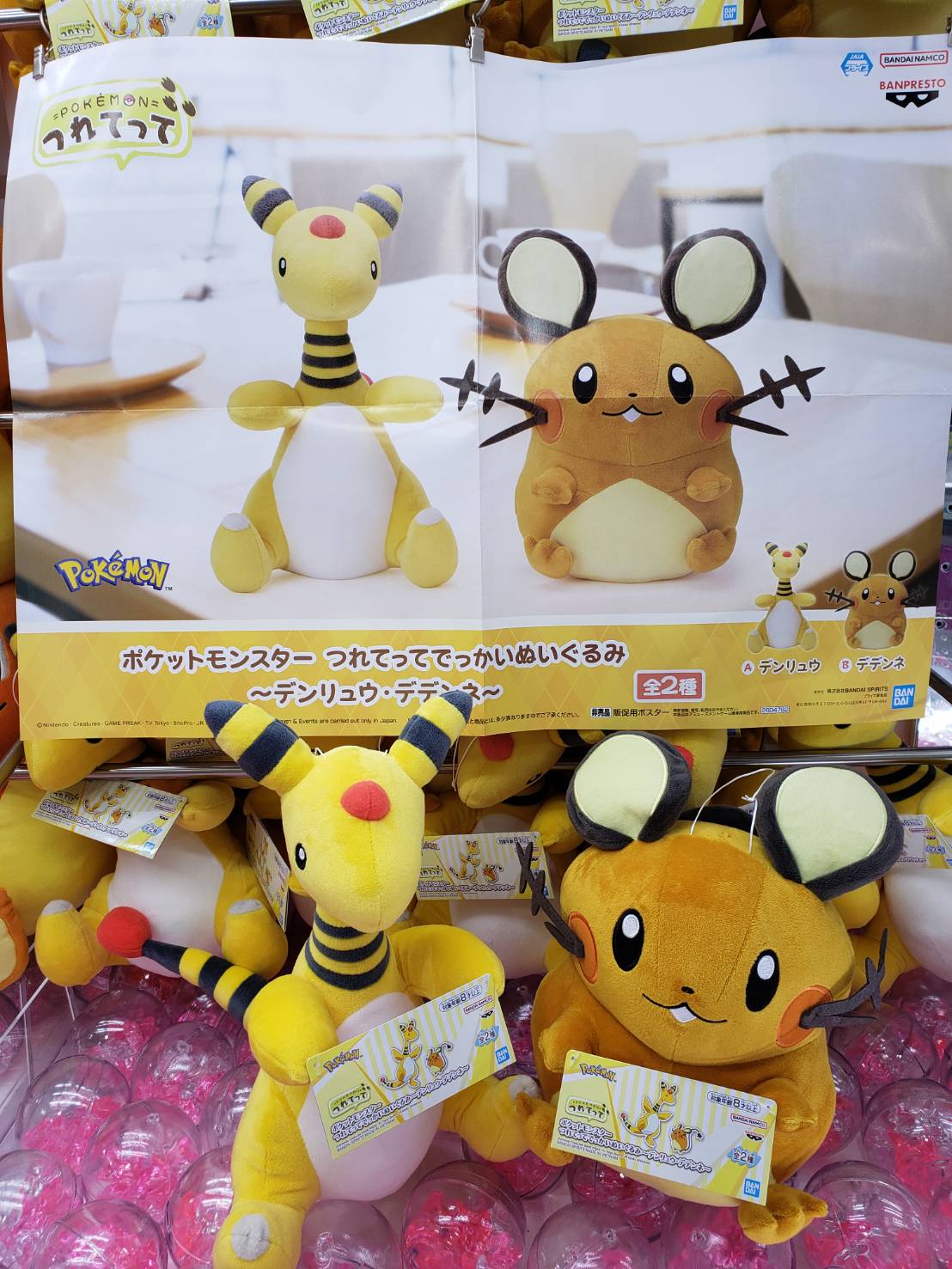 □アミューズ入荷情報です！◇ポケットモンスターつれてってでっかい