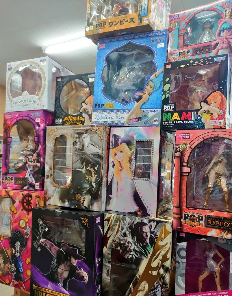 こんなの買い取りました♪《ONE PIECE POPフィギュア大量》 | お宝発見