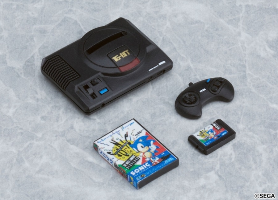 SEGAのハード機ミニチュアセット登場 名作ソフトも付属 | おたくま経済新聞