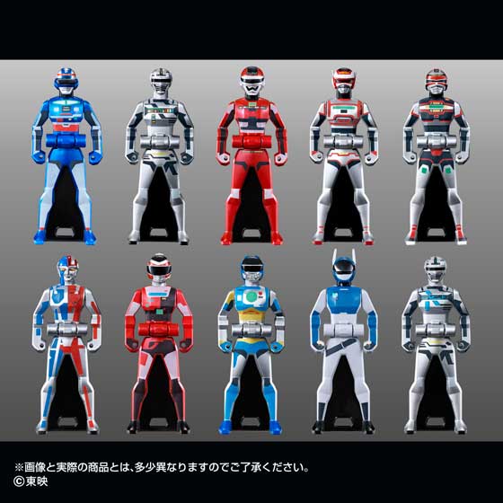 宇宙刑事ギャバン』らメタルヒーロー10体のレンジャーキー登場