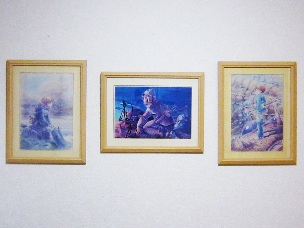 コピー機購入のため販売された「風の谷のナウシカ複製原画三種セット