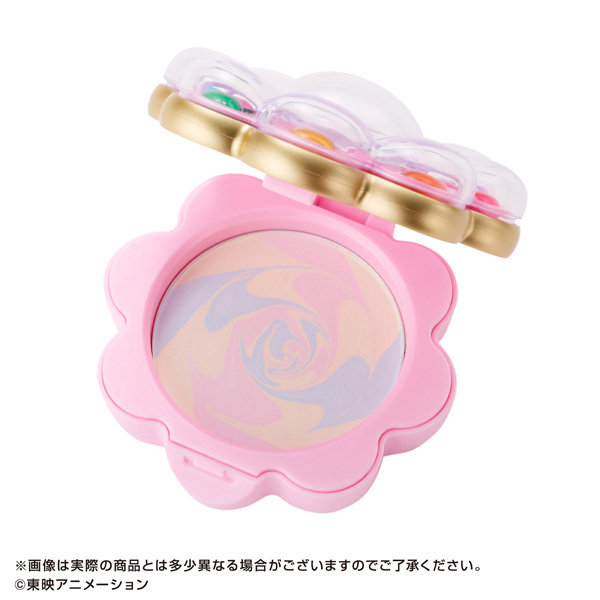 おジャ魔女どれみ」の「リズムタップ」モチーフにしたフェイスパウダー