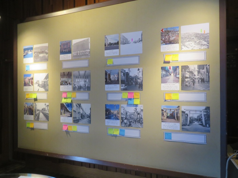 小樽市総合博物館運河館…エントランス展｢モノクロ写真に記憶で彩りを