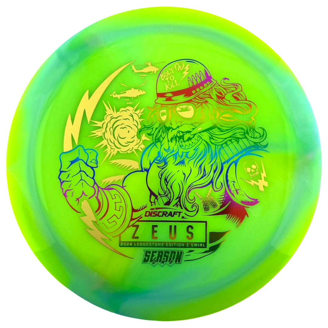 Z Swirl Zeus - 2024 Ledgestone Season 1 - Stable Distance Driver