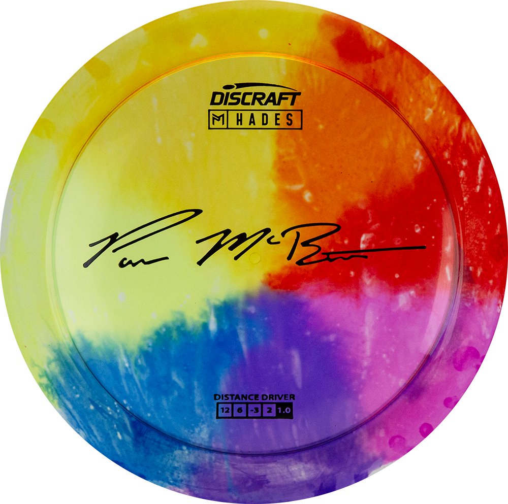 Paul McBeth Fly Dye Z Hades - Discraft Discs - Distance Driver