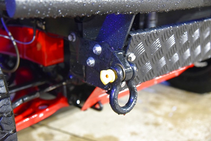 エブリイDA17 フロント牽引フック（SCバンパーガード専用） - ジムニー