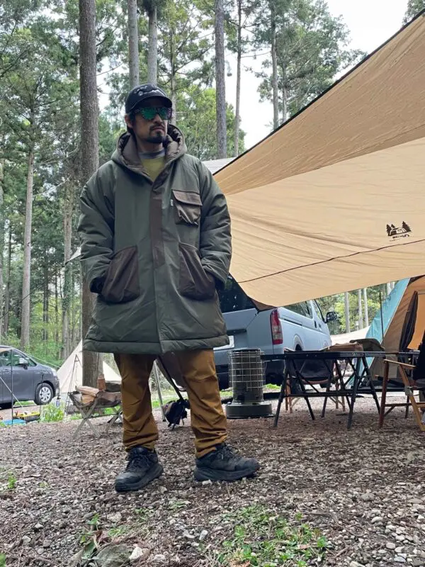 中綿入り ポンチョコートPADDING PONCHO COAT JRD-294 | OUTDOSKY garage