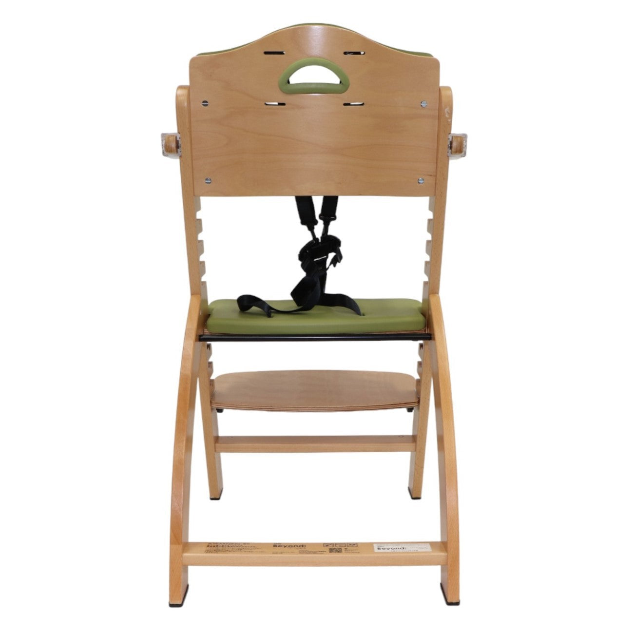 中古(B)] ビヨンドジュニア ベビーチェア ナチュラル・オリーブ [良い