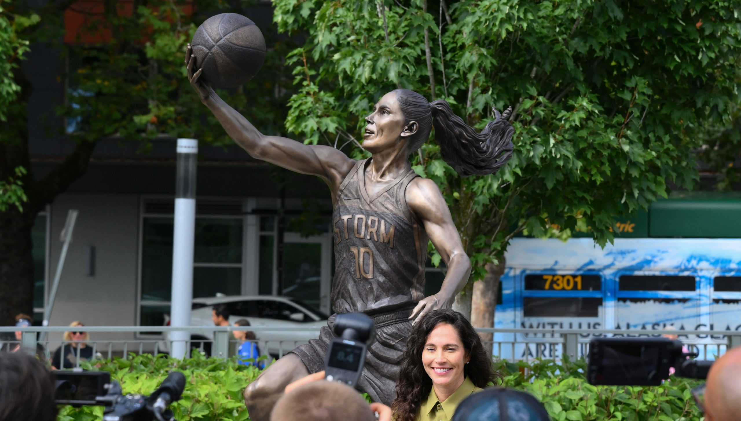 It's fitting that Sue Bird is the first WNBA player cast in bronze