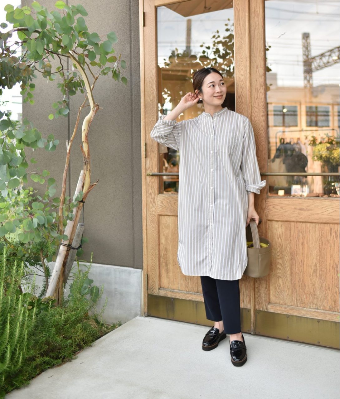 播州織のベーシックシャツ – OURHOME