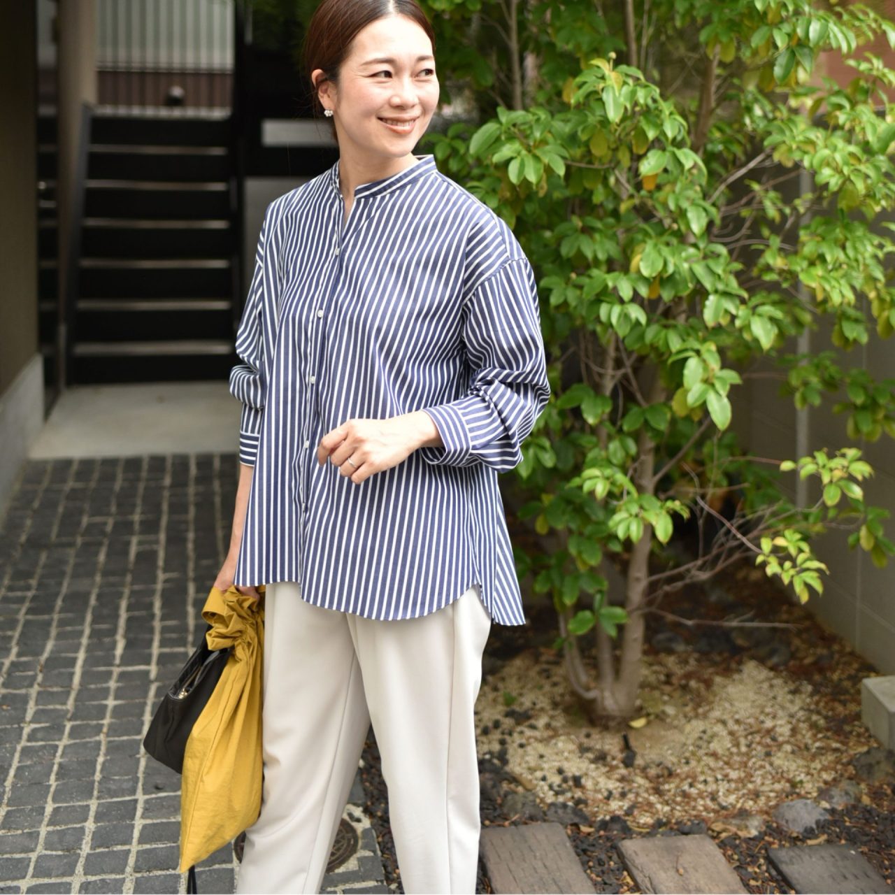 綿100%の播州織シャツ – OURHOME