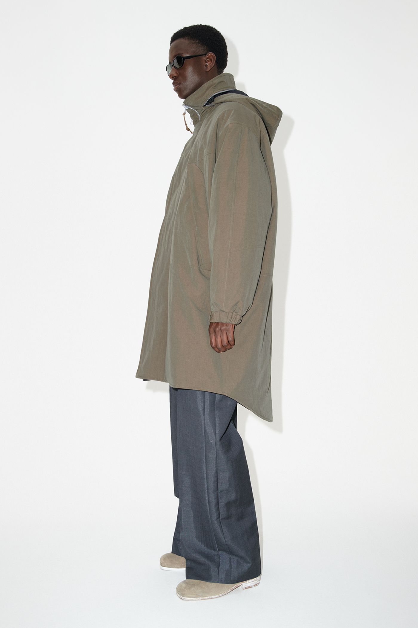 Our Legacy - Fenrir Parka Pine High Twist Solaro