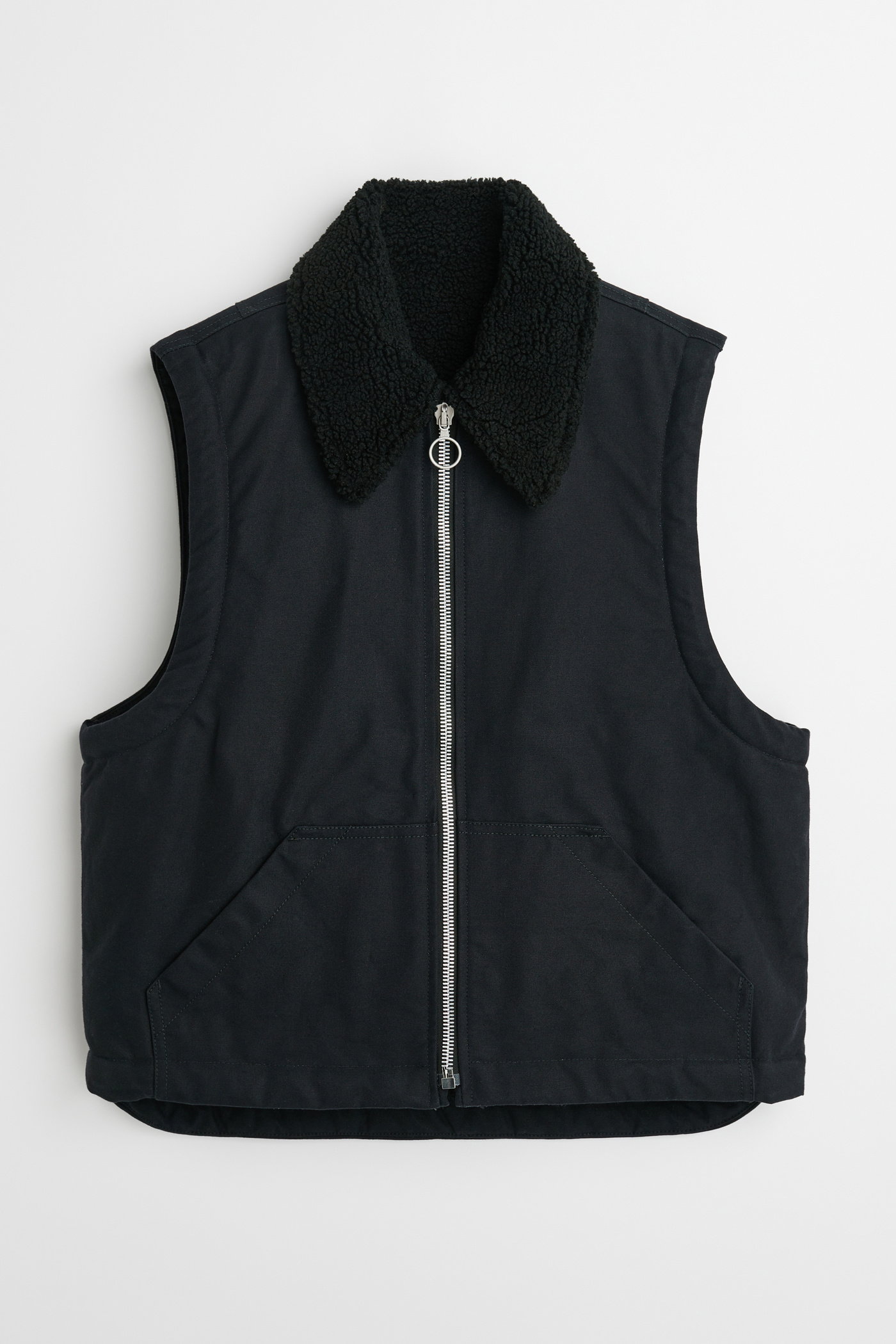 Our Legacy - Grizzly Vest Black Highland Cotton