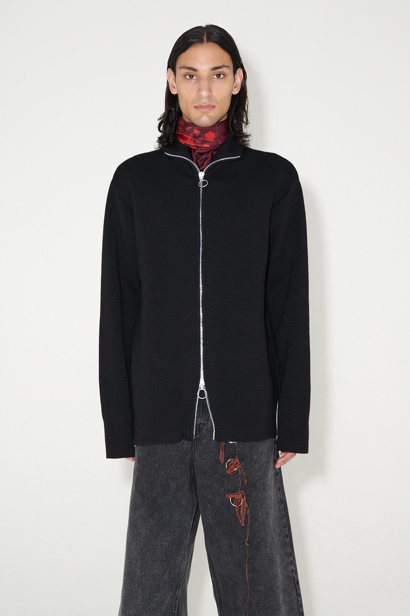 Our Legacy - Funichan Sweater Black Rustic Merino