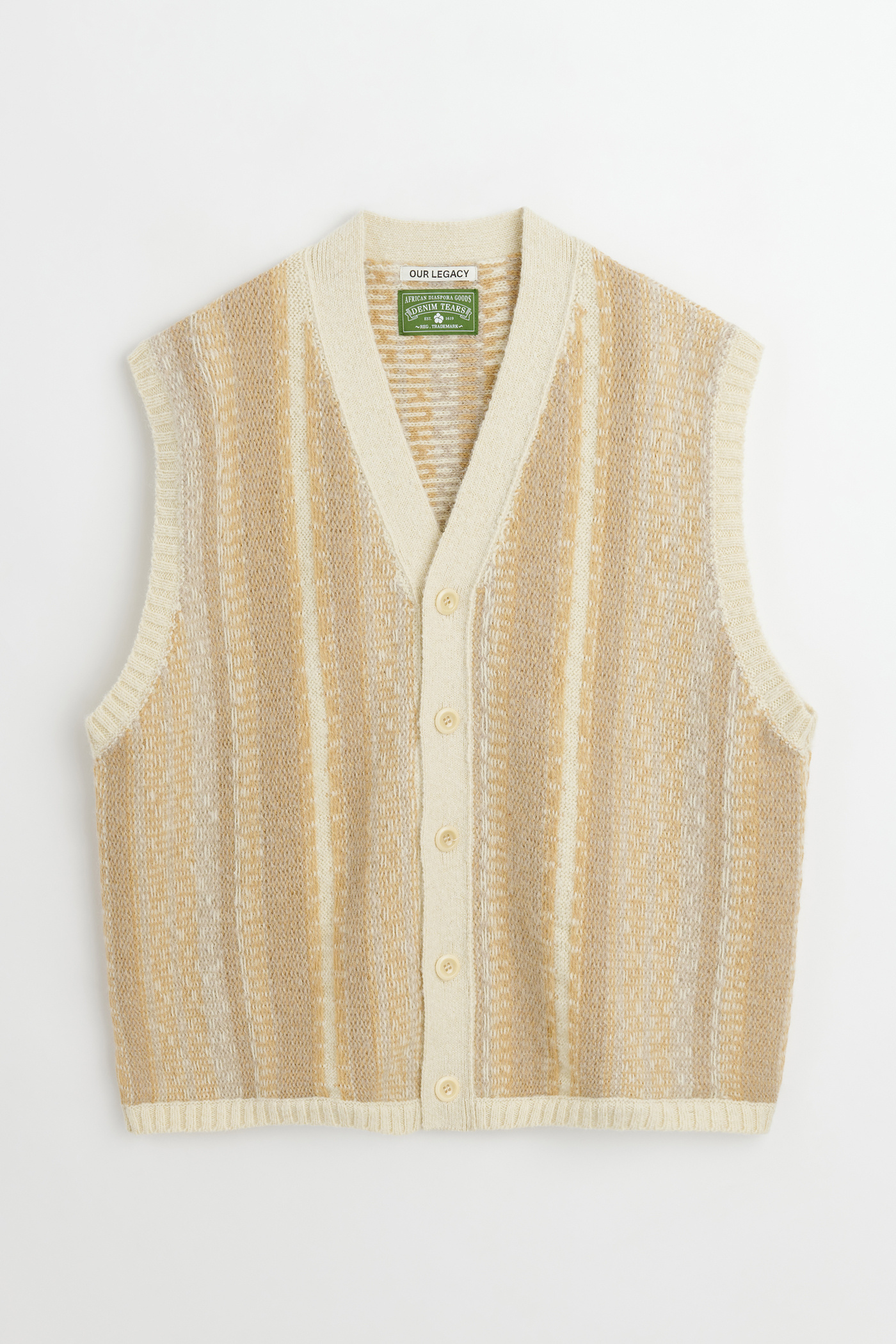 Our Legacy - Knitted Vest Vertical Stripe