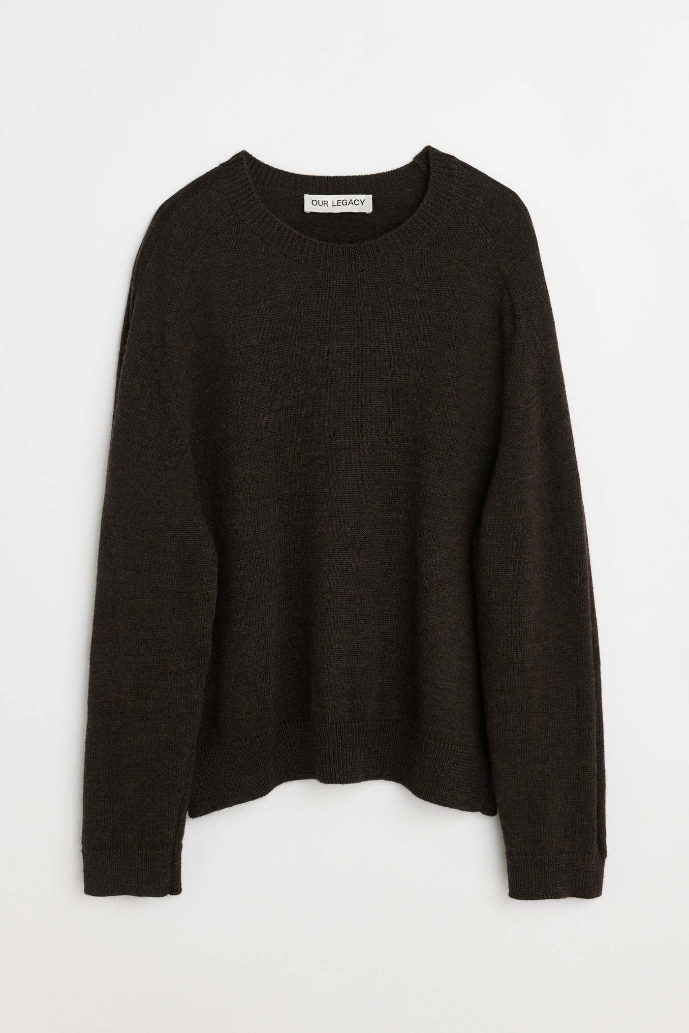 Our Legacy - True Roundneck University Brown Rustic Merino