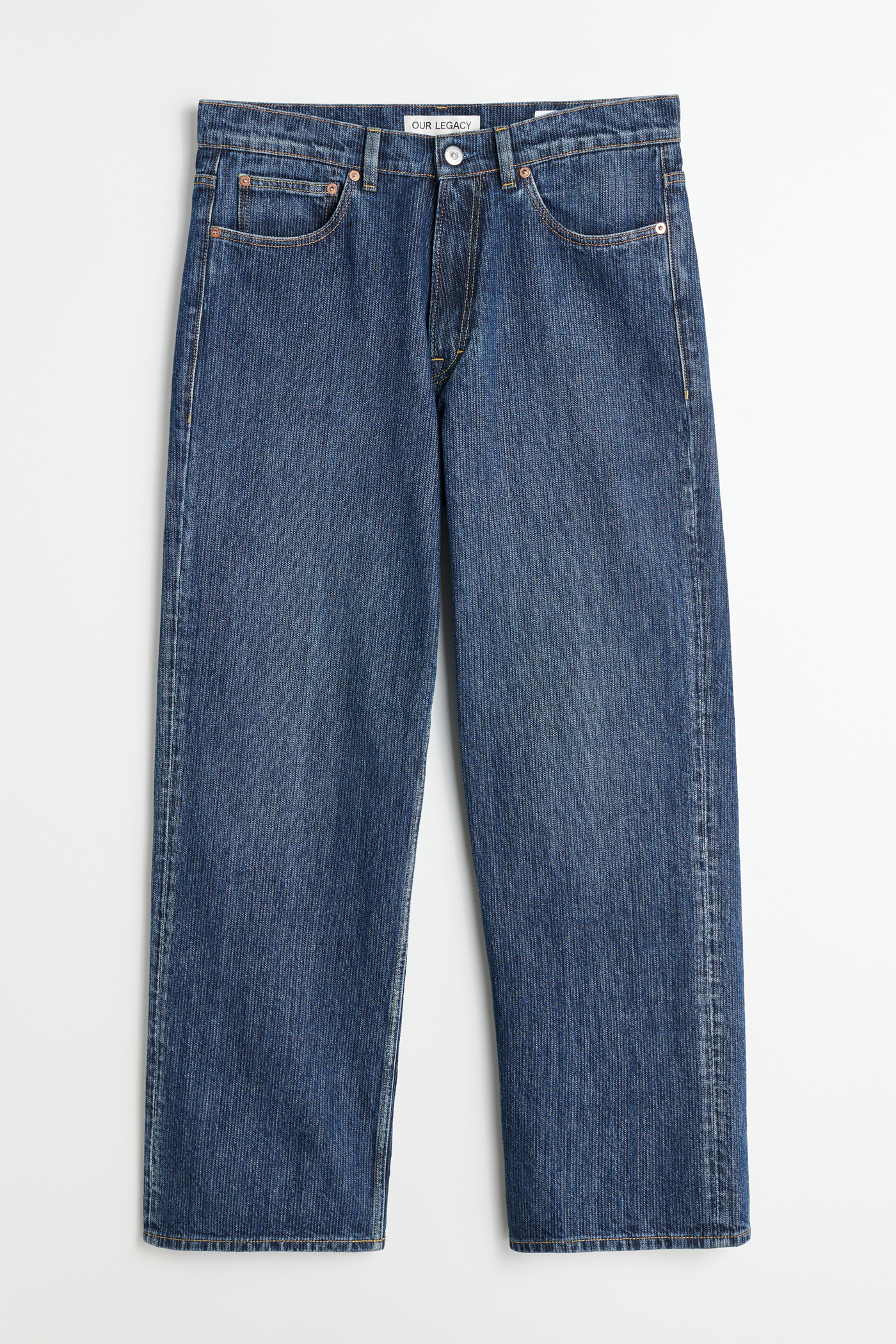Our Legacy - Third Cut Jeans Deep Blue Chain Twill
