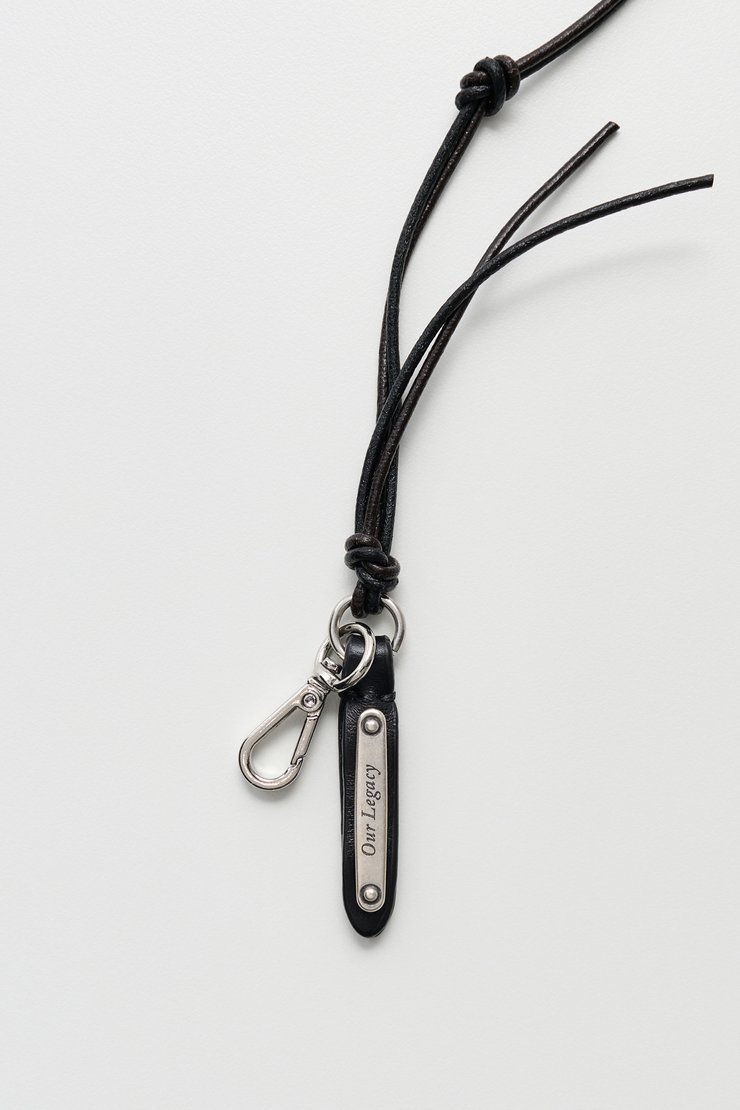 Our Legacy - Super Slim Ladon Fudge Liquorice Leather