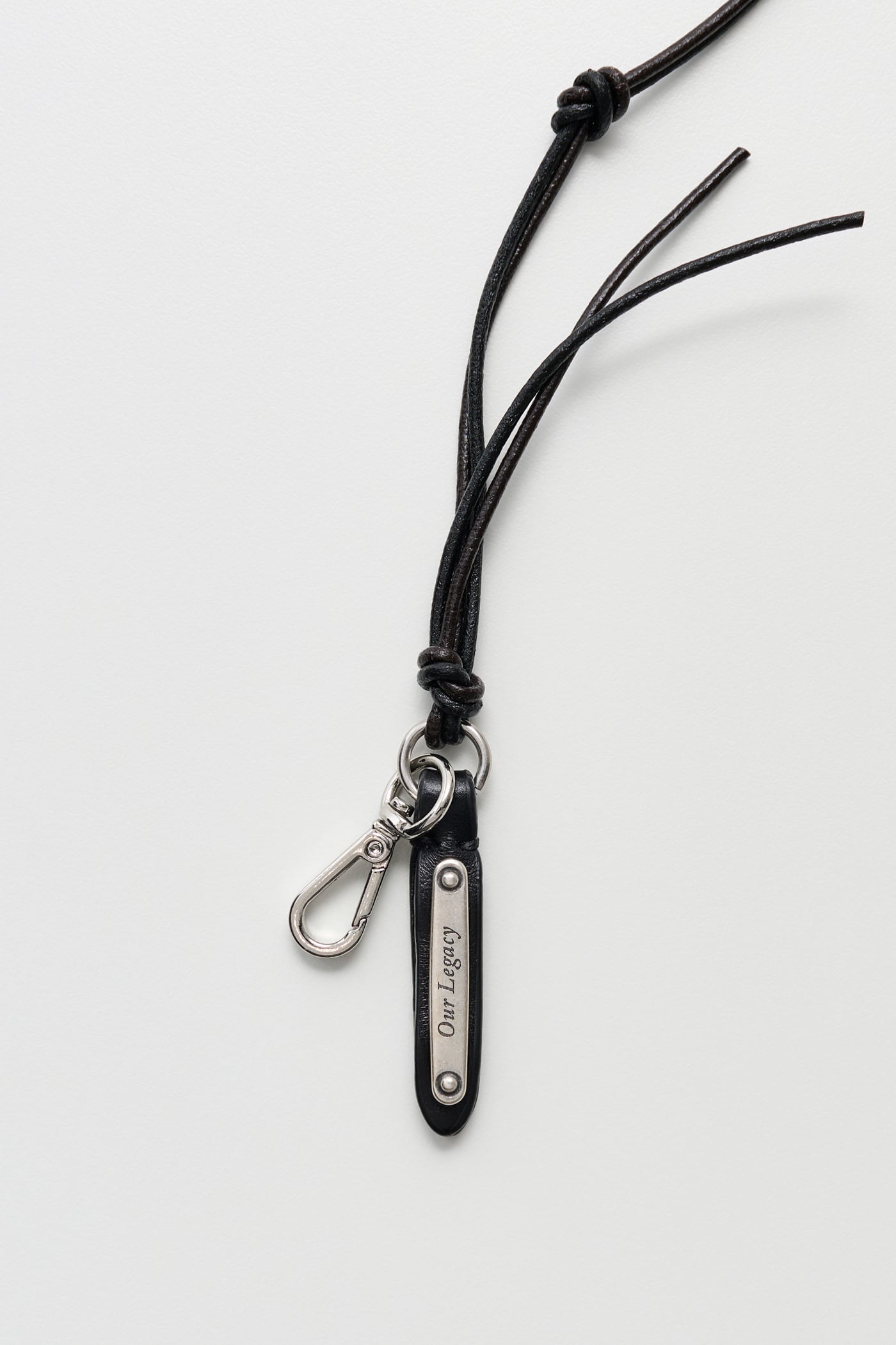 Our Legacy - Super Slim Ladon Fudge Liquorice Leather