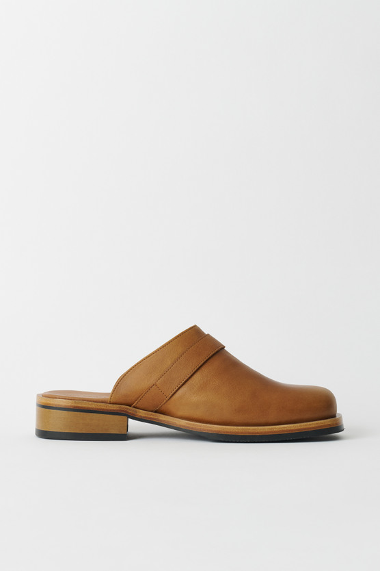 Our Legacy - Camion Mule Burnt Sugar Leather