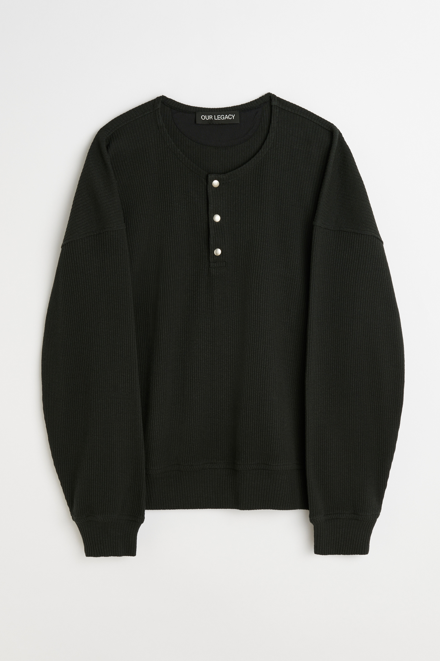 Our Legacy - Ballon Sweatshirt Black Rib