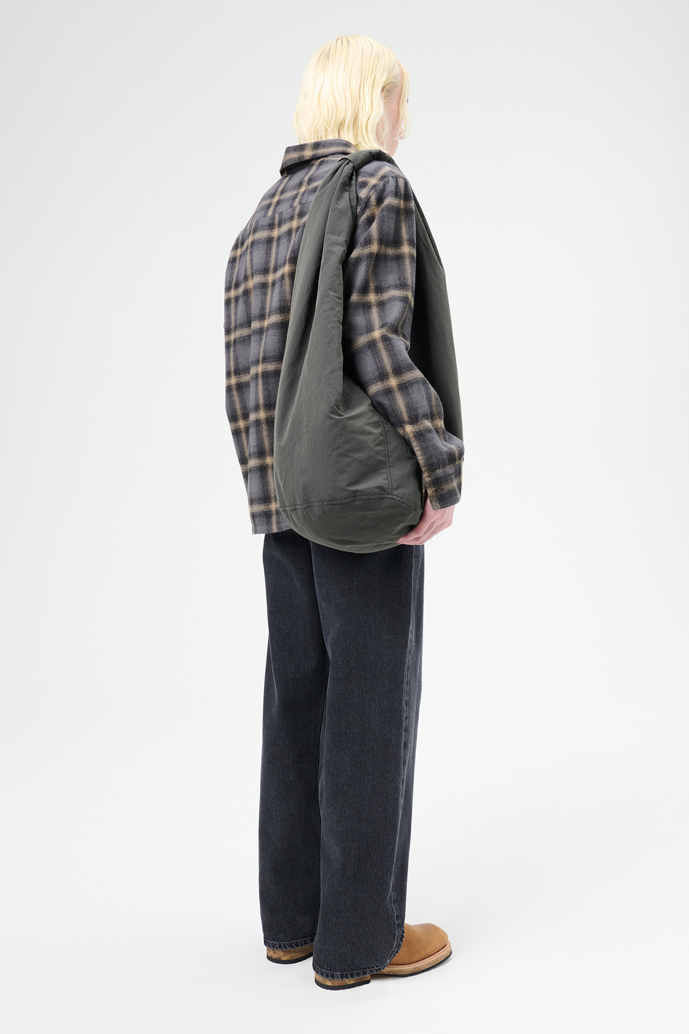 Our Legacy - Drip Bag Vapor Charcoal Peached Nylon