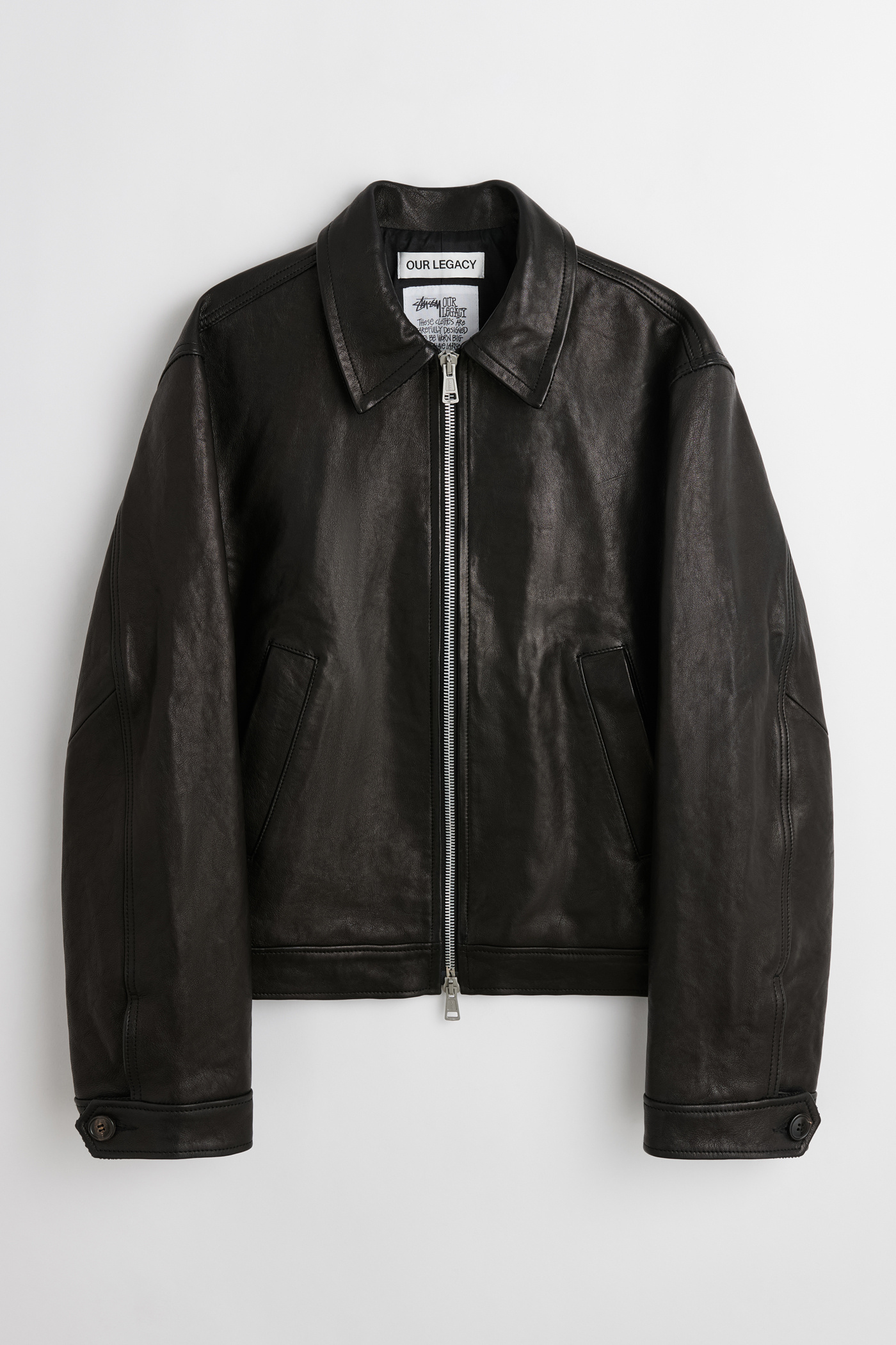 Our Legacy - Blouson Jacket Black Leather