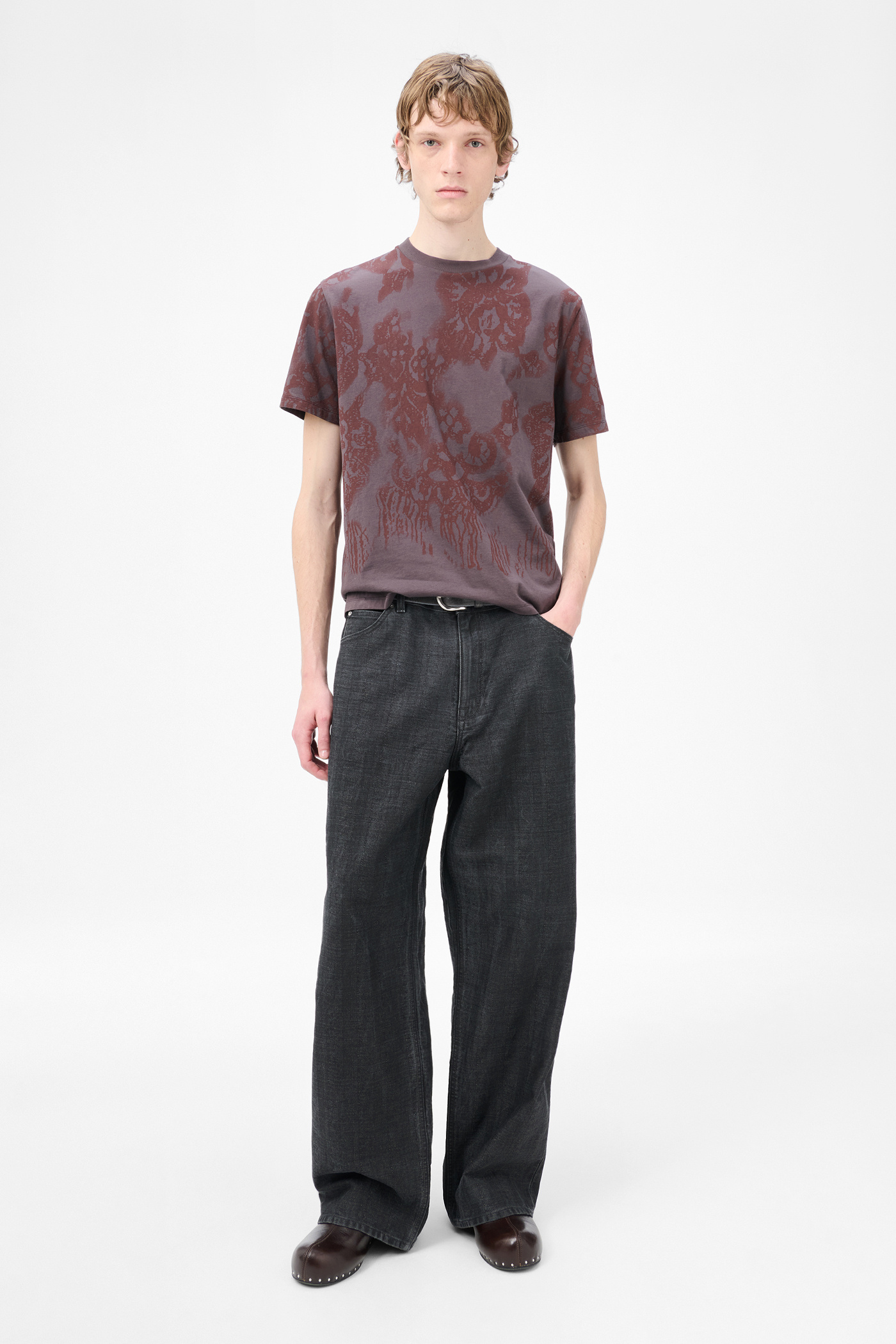 Our Legacy - Vast Cut Black Coated Herringbone