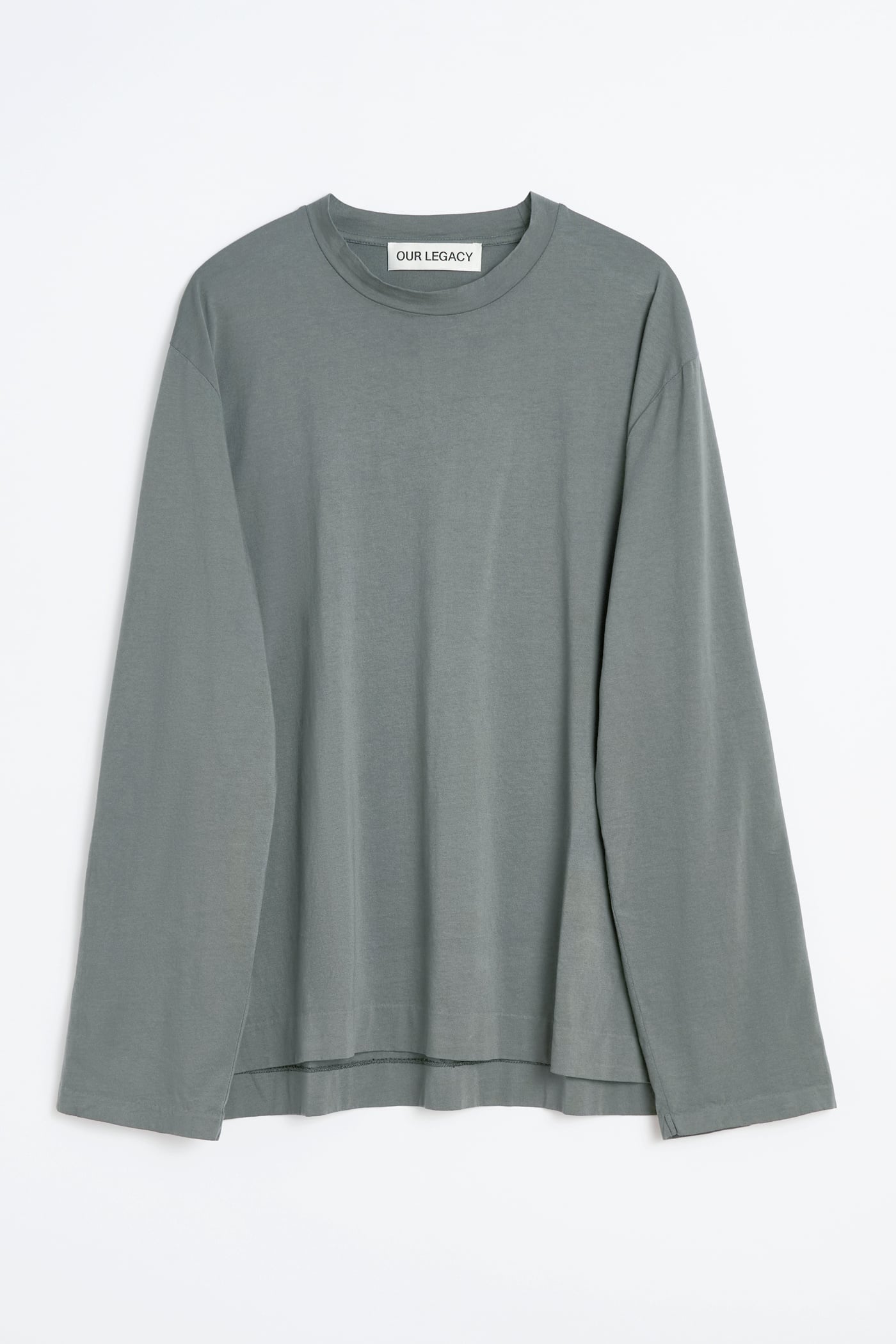 Our Legacy - Box Longsleeve Grey Sage Clean Jersey