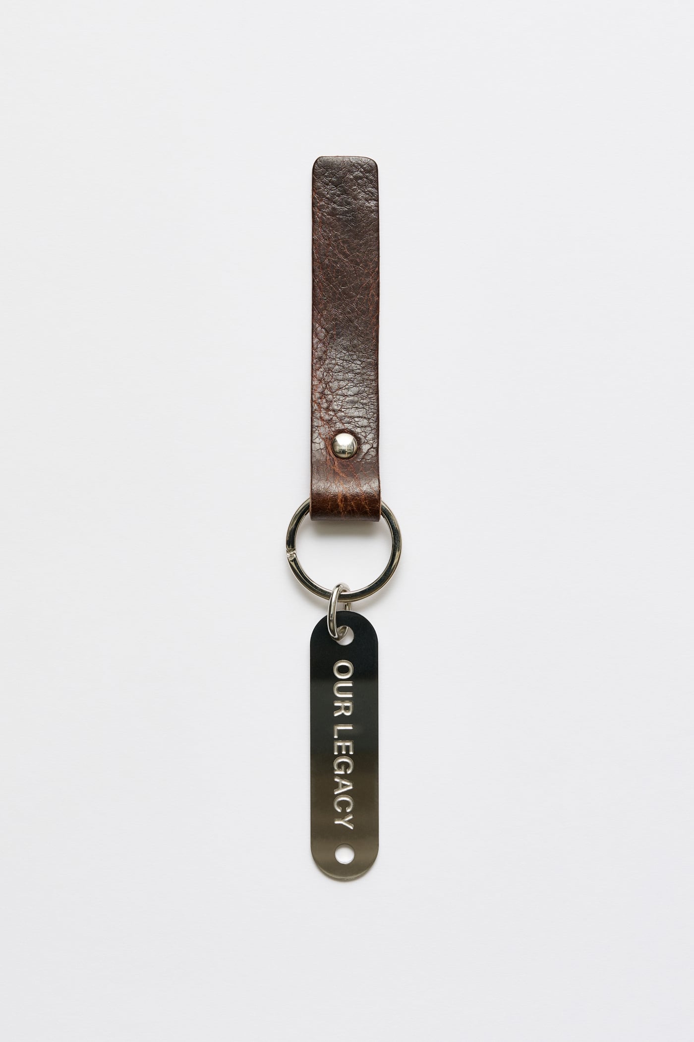 Our Legacy - Ring Keyring Brown Leather