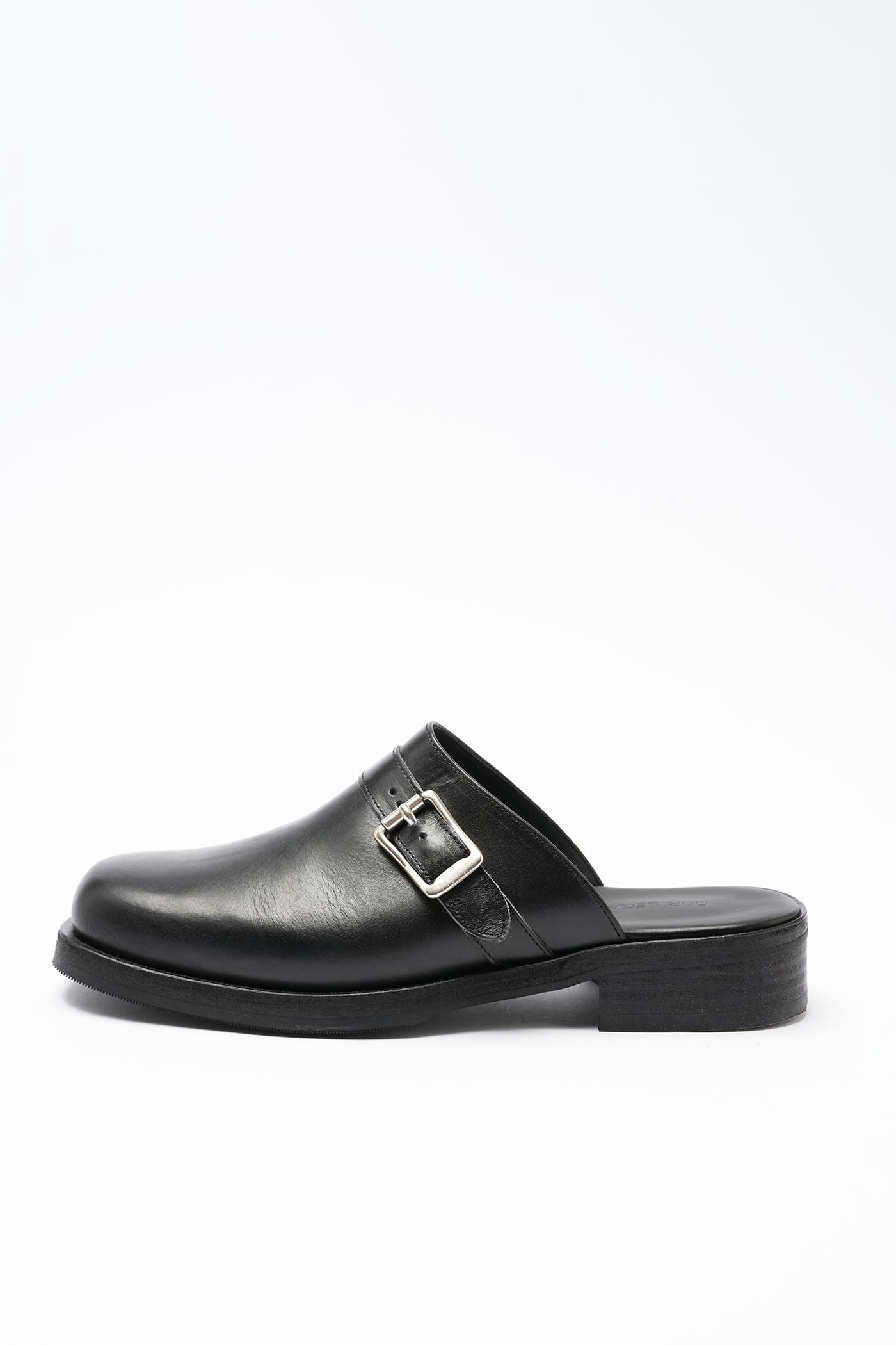 Our Legacy - Camion Mule Black Leather | Our Legacy