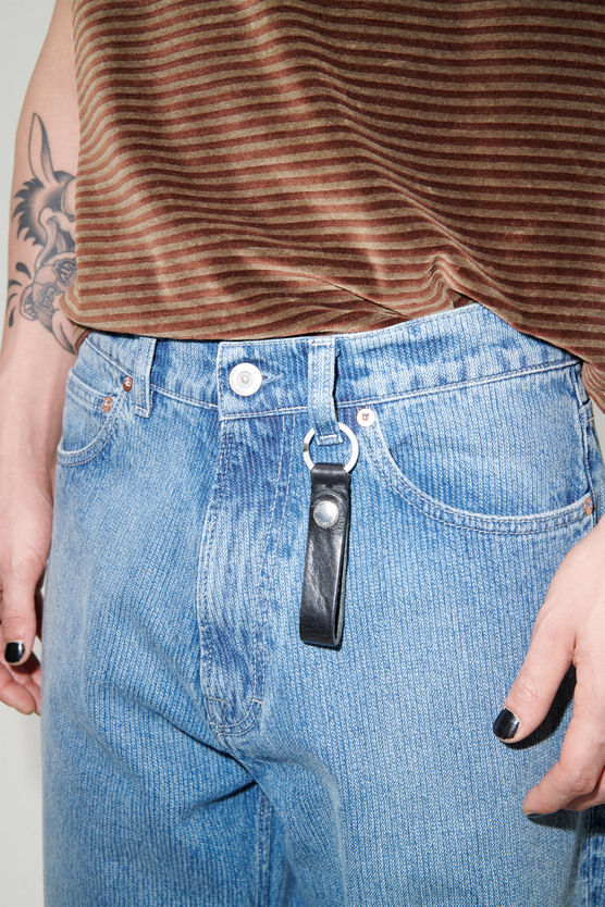 Our Legacy - Key Holder Black Leather