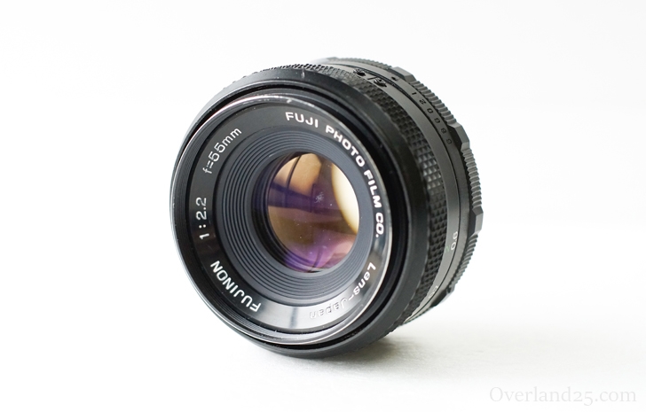 Fujinon 55mm F2.2 – トリプレットというレンズ構成？和製バブルボケ