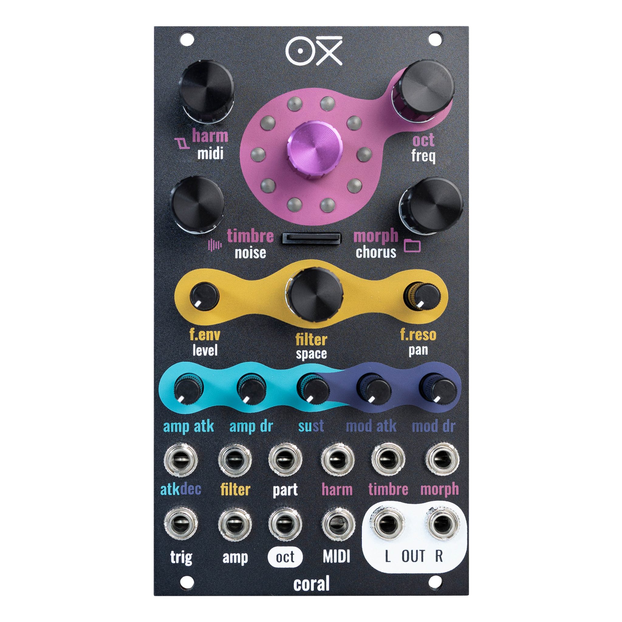 OXI Coral - Polyphonic, Multi-Engine Eurorack Module - OXI Instruments