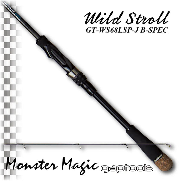 ジャストエース バスロッド gaptools ＜WILD STROLL＞ GT-WS68LSP-J B
