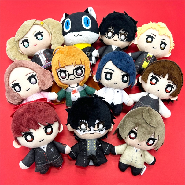 ペルソナ5 ザ・ロイヤル』より、怪盗団メンバーのぬいぐるみ