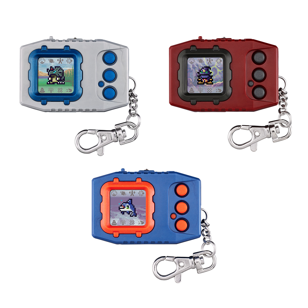 DIGIMON PENDULUM COLOR 2 DEEP SAVERS ORIGINAL BLUE ORANGE