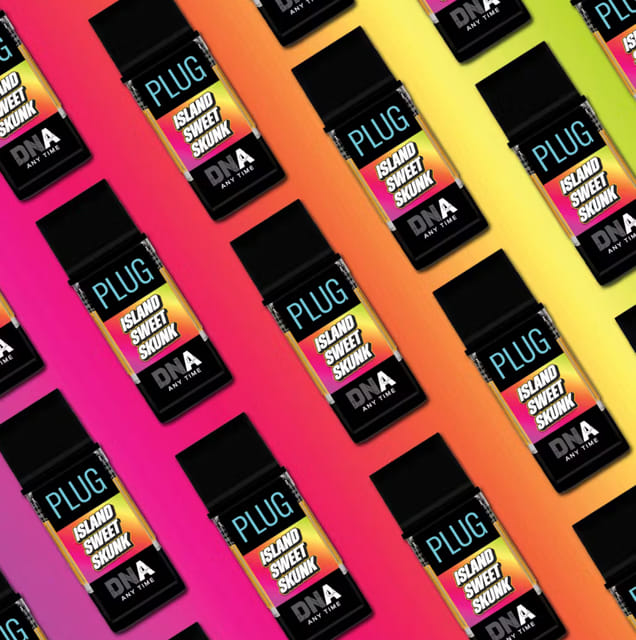 PNP D Island Sweet Skunk 1g Vape Cart : PLUGPLAY