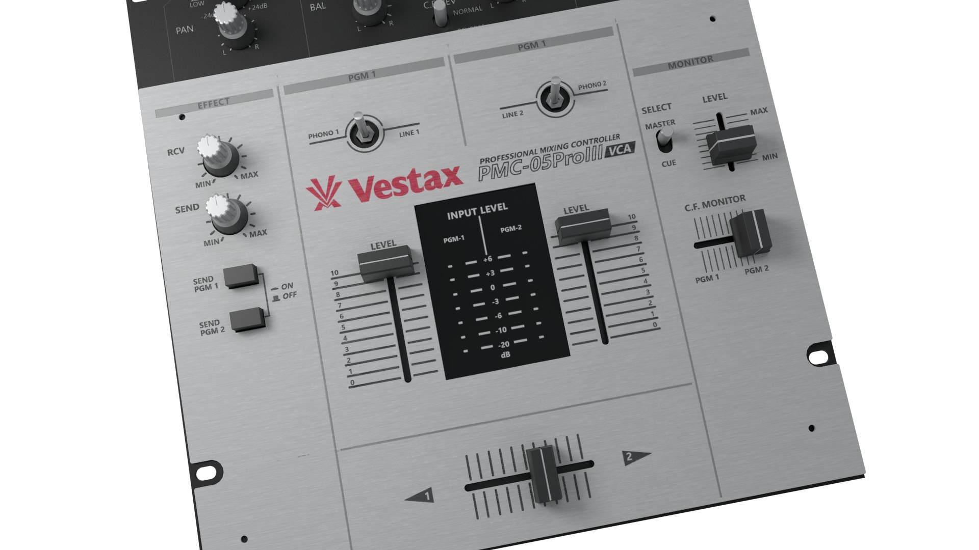 Mixer de DJ Vestax PMC-05 Pro III Modelo 3D - TurboSquid 1285825