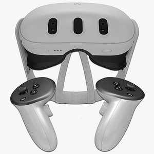 メタクエスト 3 コントローラー3Dモデル - TurboSquid 2081715