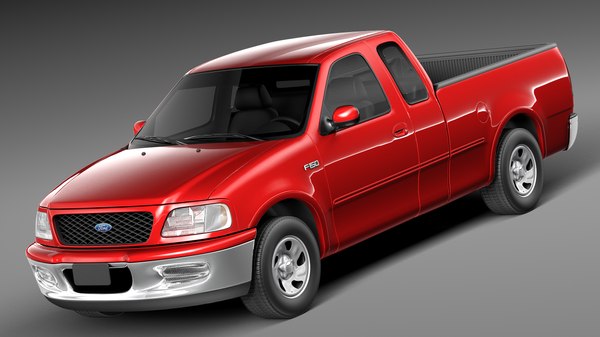 Ford F-150 1997-2003スーパータブ3Dモデル - TurboSquid 724923