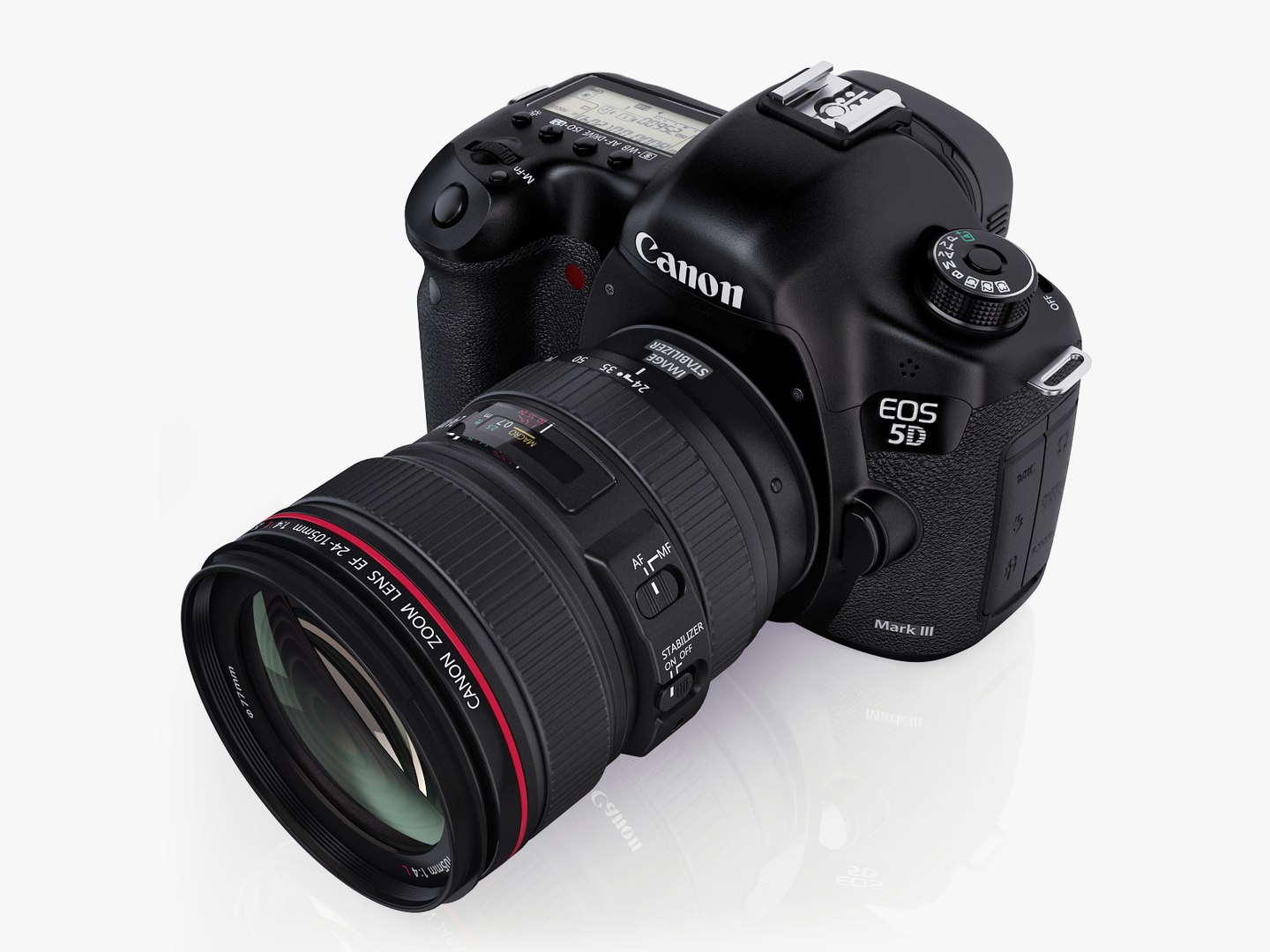 Canon Eos 5d Mark Iii 3d Model