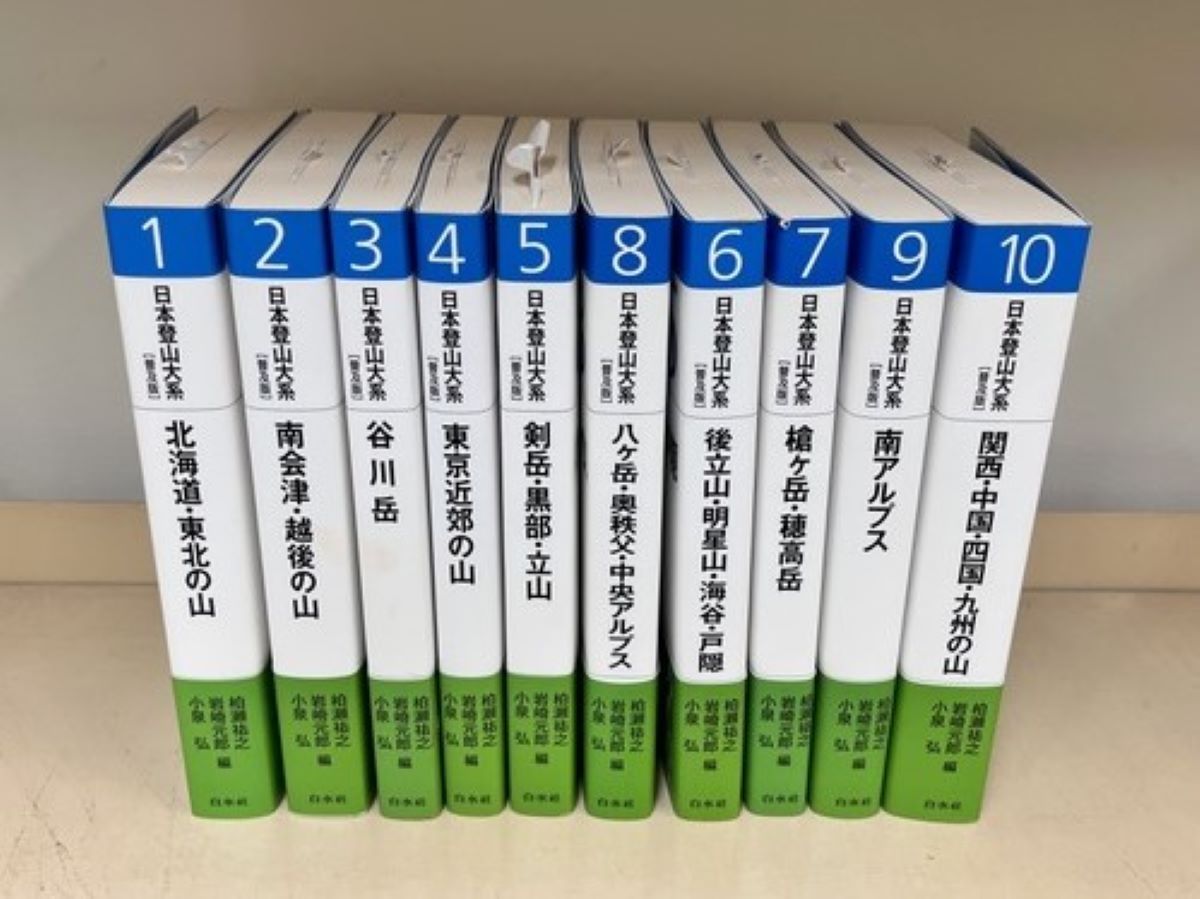 刊行から45年、いまは存在しないルートが載る登山ガイド『日本登山大系