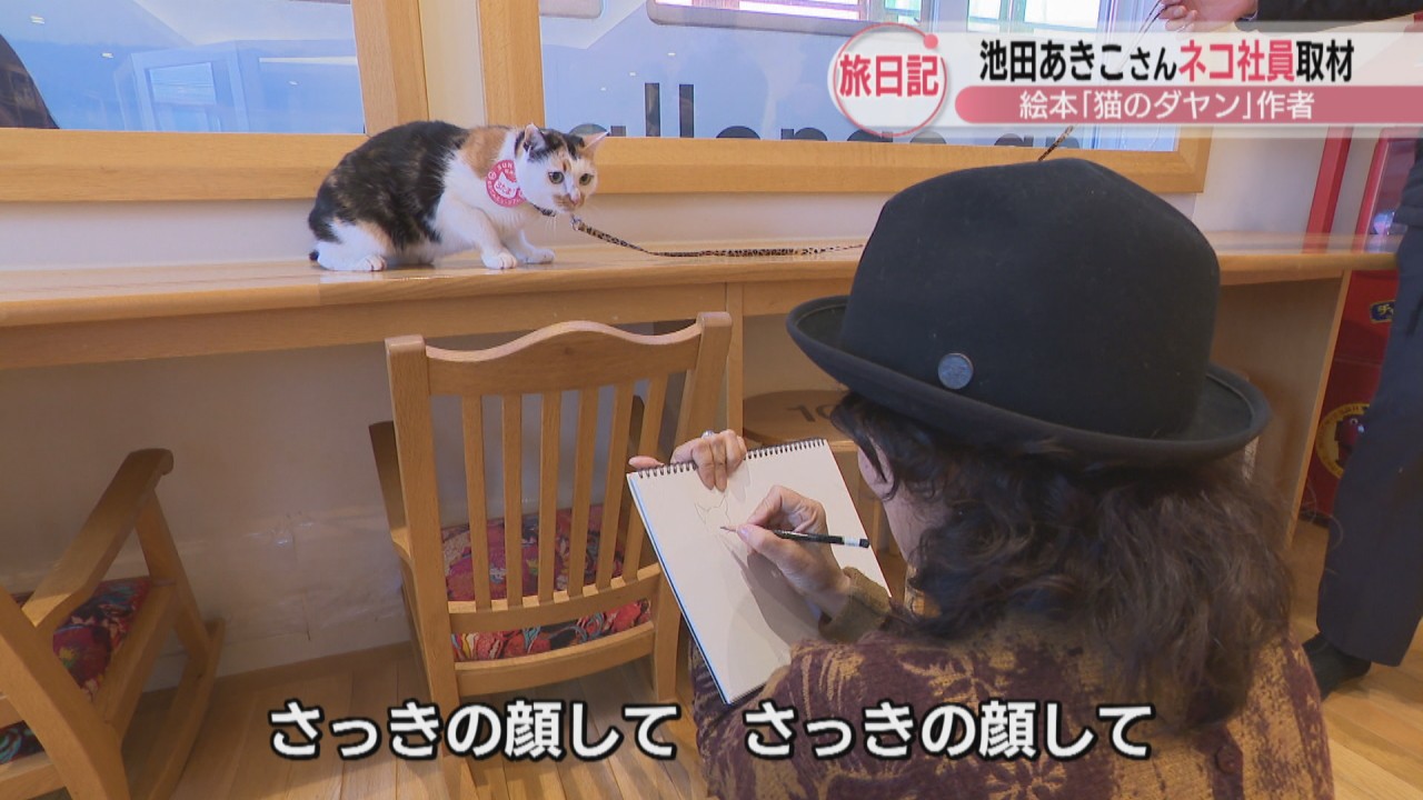 人気絵本「猫のダヤン」シリーズの作者・池田あきこさんが“ネコ社員”を