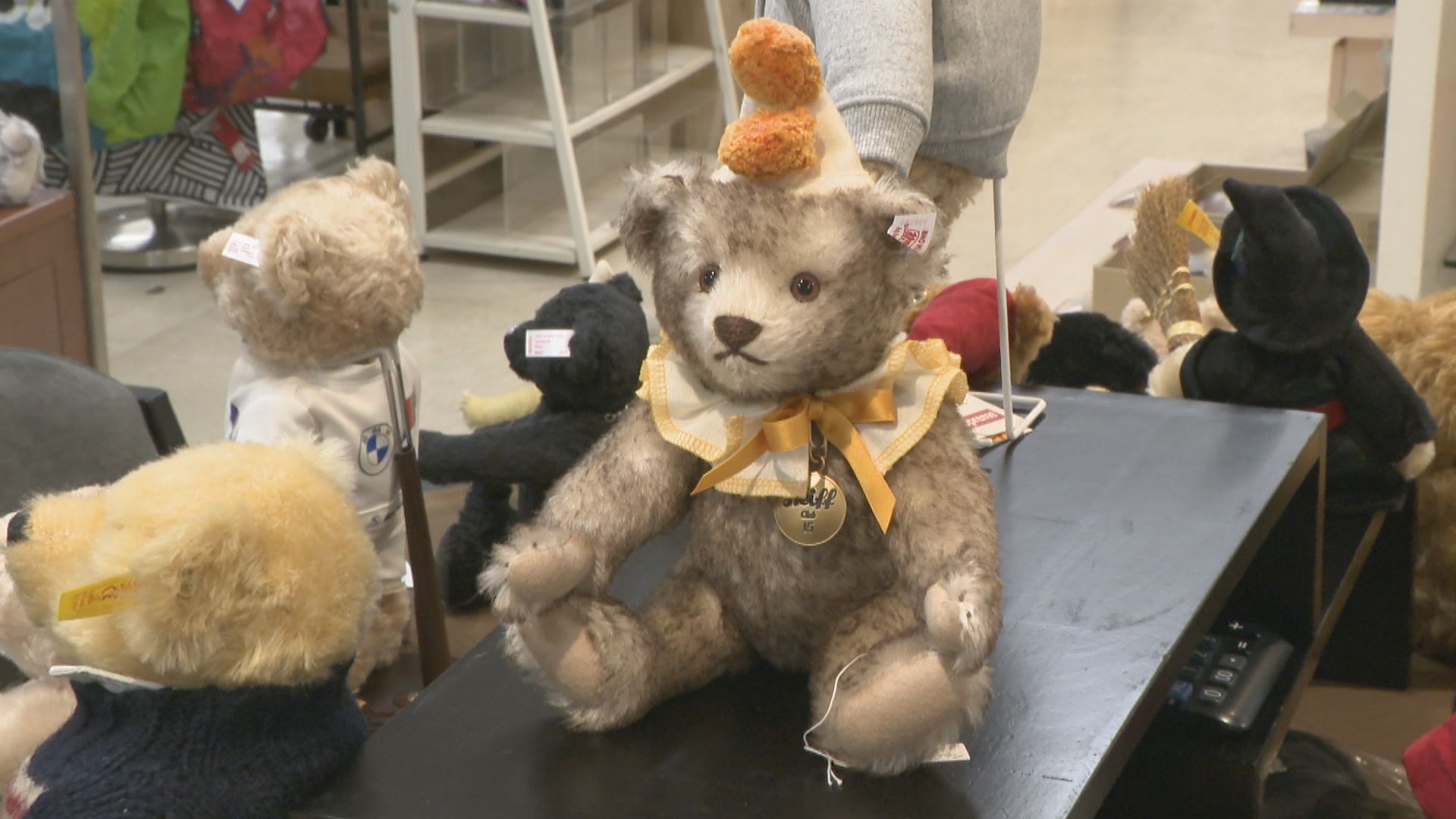 世界中のテディベアを集めた展示販売会 愛らしい作品が約200体 岡山髙