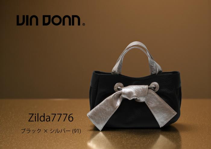 VIA DOAN(ヴィアドアン)｜Zilda ジルダ 横型リボンハンドバッグ7776