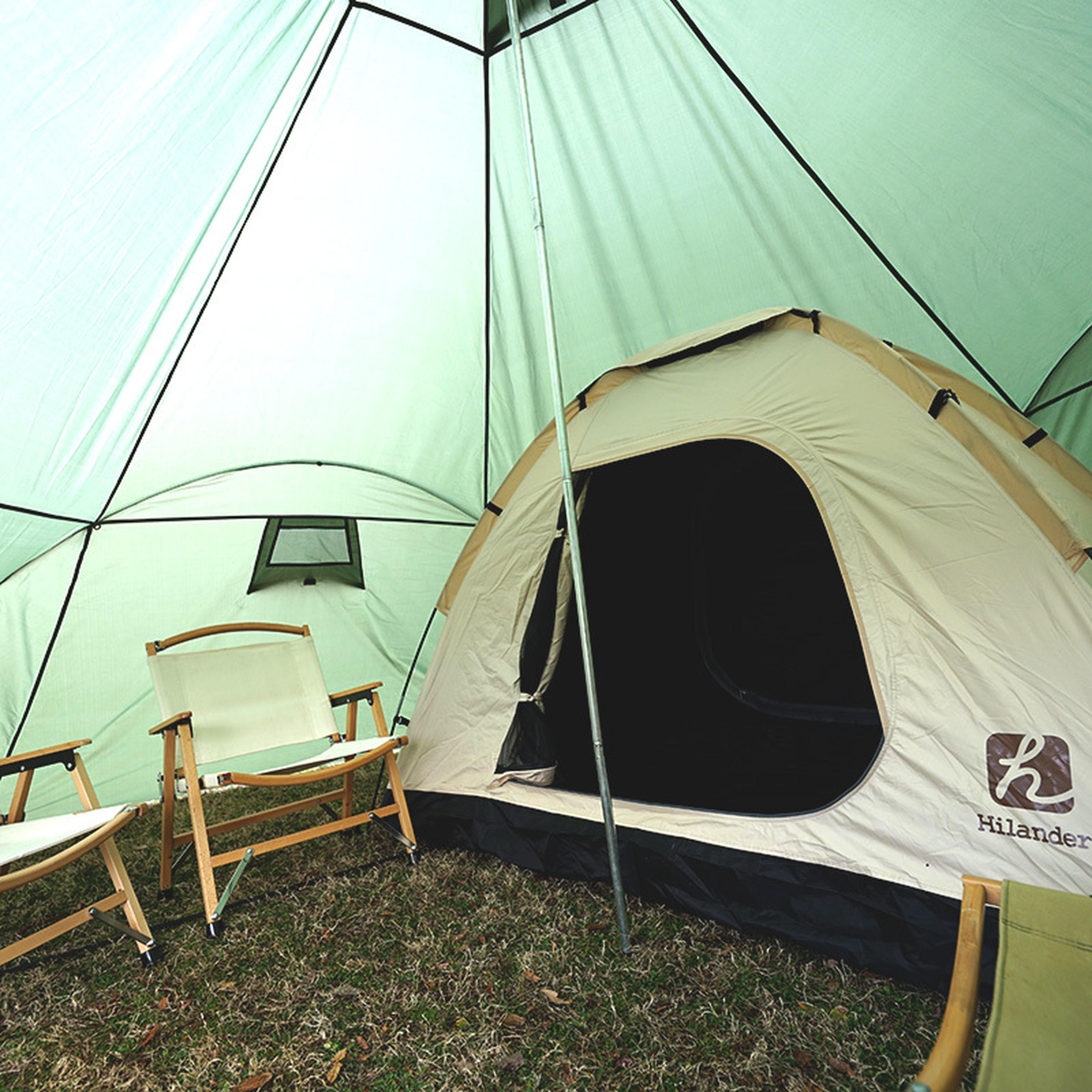 ハイランダー フィンガル ポップアップテント タープ 他 セット