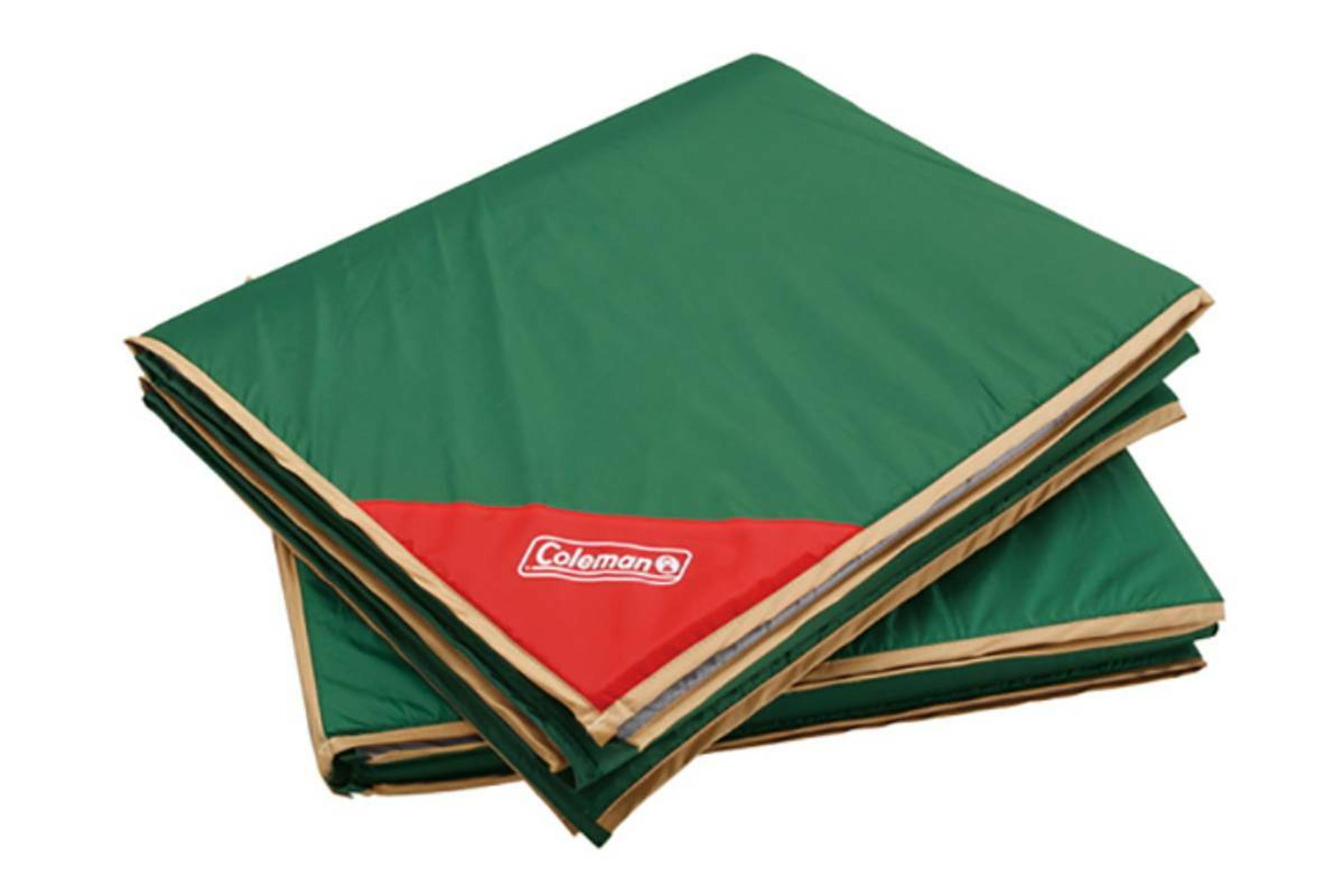 コールマンのテントマットを紹介！地面の凸凹と床からの冷えを防止