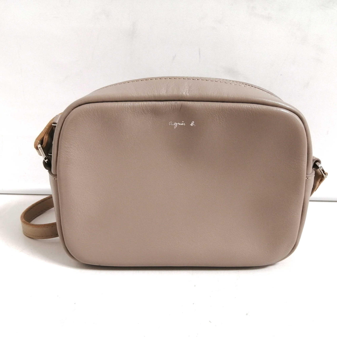 アニエスベー(AGNES B.)|レザーミニショルダーバッグ|【ハードオフ公式